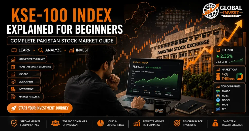 KSE-100 Index Explained for Beginners: A Complete Pakistan Stock Market Guide KSE-100 index explained for beginners