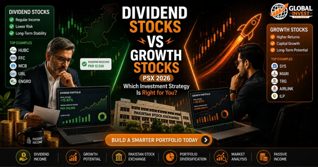dividend stocks vs growth stocks PSX
